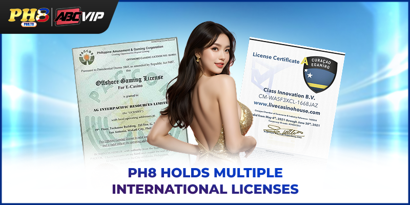 PH8 - Asia’s Leading Entertainment Platform | Register +₱888 10 PH8 holds multiple international licenses